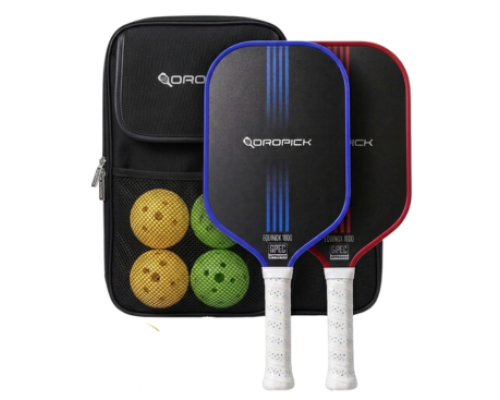 Dropick Equinox 1600 Fiber 16 mm Raket Seti – Kırmızı & Mavi