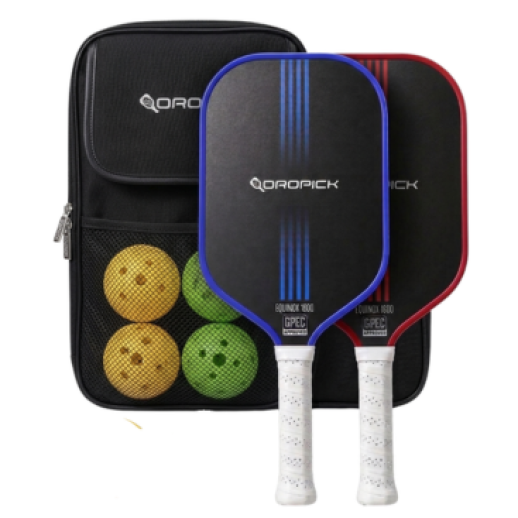 Dropick Equinox 1600 Fiber 16 mm Raket Seti – Kırmızı & Mavi