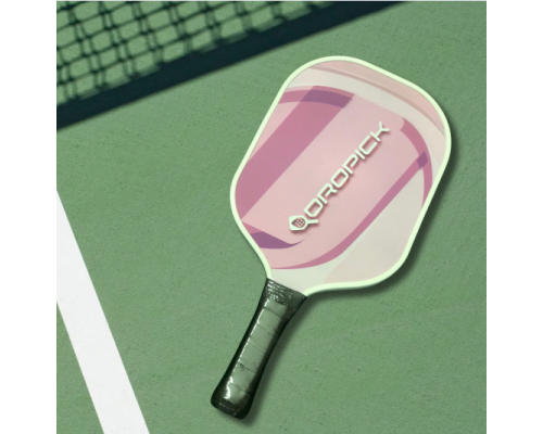 Dropick Kids Pink Wave – 6-9 Yaş Çocuk Pickleball Başlangıç Raketi
