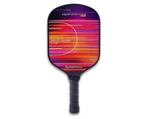 Dropick Performance Series Glass Power - Flame | 10 mm Karbon Fiber Pickleball Raketi