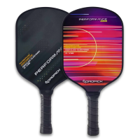 Dropick Performance Maç Seti - Shadow & Flame Editon | 2 Karbon Fiber Pickleball Raket + 4 Top + Taşıma Çantası