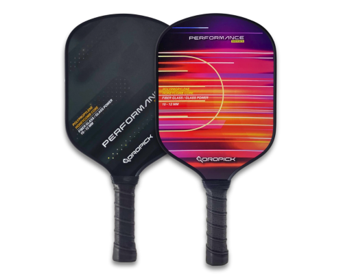 Dropick Performance Maç Seti - Shadow & Flame Editon | 2 Karbon Fiber Pickleball Raket + 4 Top + Taşıma Çantası