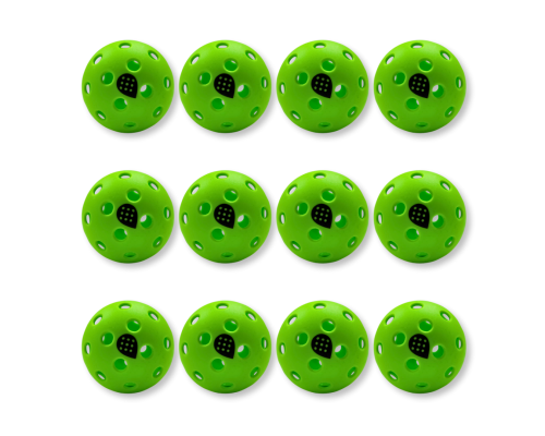 Dropick Optimo-40™ – 12'li Dış Saha Pickleball Topu Seti