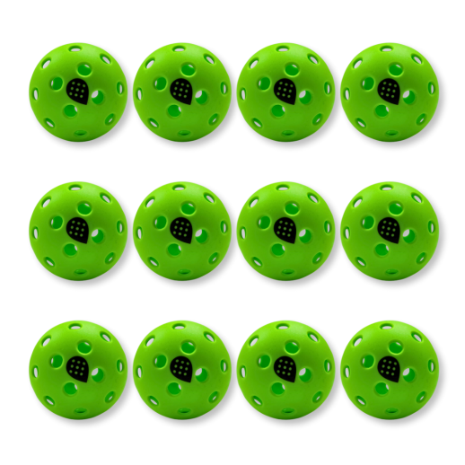 Dropick Optimo-40™ – 12'li Dış Saha Pickleball Topu Seti