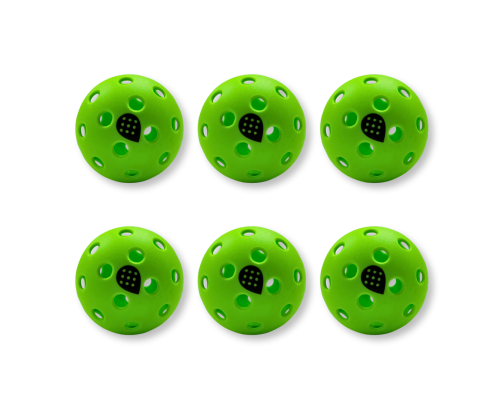 Dropick Optimo-40™ – 6'lı Dış Saha Pickleball Topu Seti
