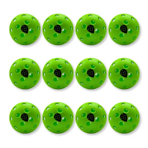 Dropick Optimo-40™ – 12'li Dış Saha Pickleball Topu Seti