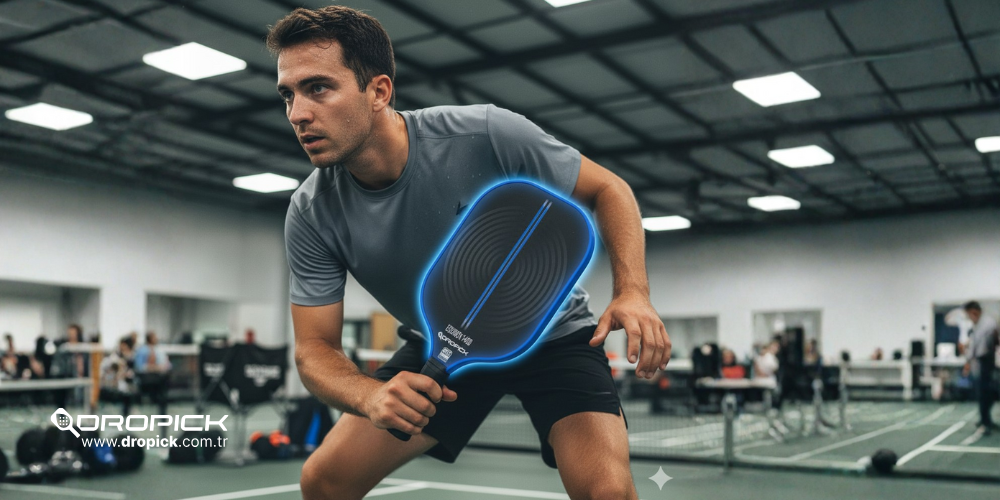 Dropick Equinox 1400 grip detayı – konforlu, kaymaz yüzey