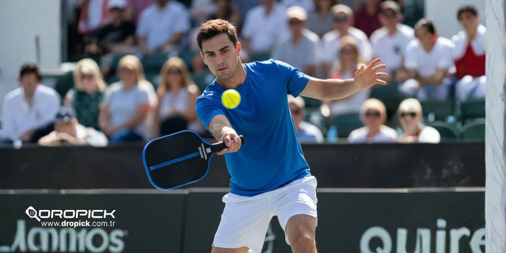 Dropick Equinox 1400 pickleball raketi – 14 mm honeycomb çekirdek