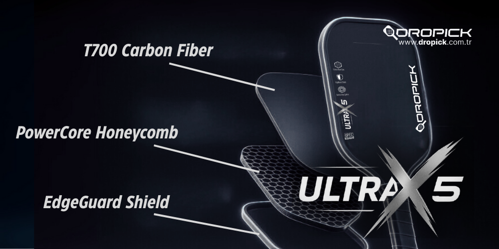 16 mm PowerCore honeycomb çekirdek – Dropick Ultra X5 ile maksimum enerji aktarımı ve stabilite